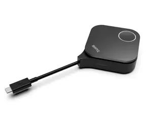 BenQ WDC15 černá / Bezdrátový prezentační adaptér / 4K UHD / Wi-Fi 5 / HDMI / LAN / USB-C