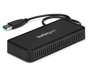 StarTech Dual DP USB 3.0 / Dokovací stanice / 2x DisplayPort 4K / USB 3.0 / LAN