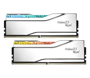G.Skill Trident Z5 Royal stříbrná / Operační paměť / 64GB (2x32GB) / DDR5-6400 / CL32 / 1.4V / XMP 3.0