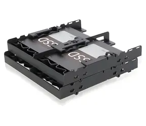 Icy Dock MB344SP Flex-Fit Quattro černá / Box pro 4x 2,5" SATA HDD/SSD / do 5,25" pozice