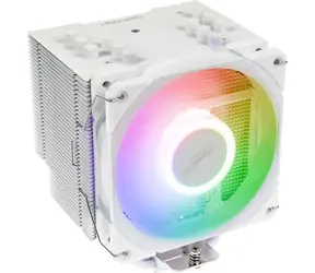 Alpenföhn Brocken 4 ARGB bílá / Chladič CPU / 120mm / 230W TDP / 6× heatpipe / AM4 + AM5 + Intel