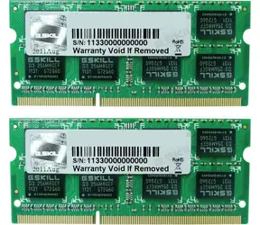 G.Skill SL 16GB (2x8GB) 1600 MHz / Paměť SO-DIMM / DDR3L / CL11-11-11-28 / 1.35V