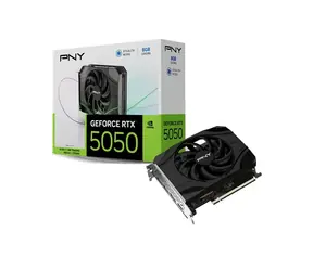 PNY GeForce RTX 5050 Single Fan 8GB / Grafická karta / 8GB GDDR6 / 128-bit / 1x HDMI + 3x DP / 130W