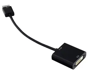 Sharkoon DisplayPort 1.2 - DVI-D 24+1 černá / Redukce / 0,15 m / max. 3840 x 2160 px, 30 Hz