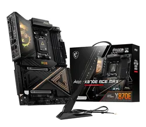 MSI MEG X870E ACE MAX / Základní deska / AMD X870E / AM5 / 4x DDR5 / Wi-Fi 7 / 10G LAN / 5x M.2 / E-ATX