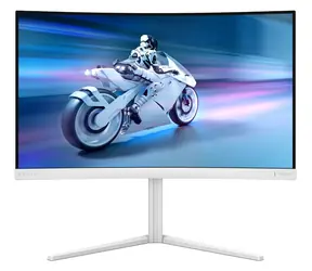 27" Philips 27M2C5501 bílá / Herní monitor / Fast VA zakřivený / QHD / 180Hz / 1ms / Ambiglow / HDMI+DP / VESA