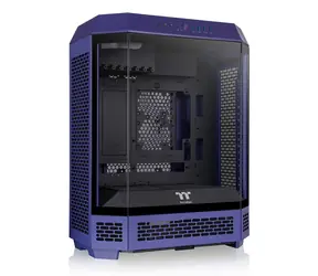 Thermaltake The Tower 600 fialová / ATX / 4x USB-A 3.2 / 1x USB-C 3.2 / 2x140mm / bez zdroje / průhledná bočnice