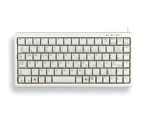 CHERRY G84-4100 šedá / kompaktní klávesnice / drátová / USB / UK layout
