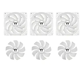 Thermaltake MAGFloe 360 Ultra ARGB Snow Edition bílá / AIO vodní chladič CPU / 3x 120 mm / LCD 3,95" / 2000 RPM
