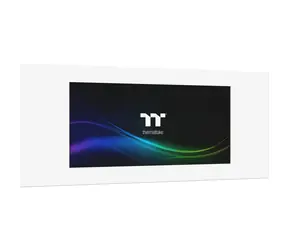 Thermaltake LCD Panel Kit pro View 600 TG Snow bílá / LCD panel pro PC skříň / 6" TFT / 1480×720 px / USB-C