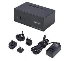 StarTech 2-portový DP+HDMI / KVM přepínač / 4K 60Hz / USB