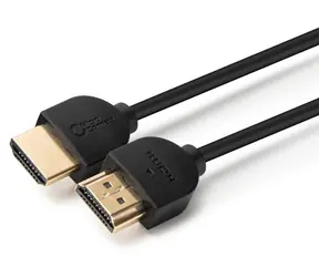 MicroConnect Slim HDMI (M) - HDMI (M) černá / Kabel / 1,5 m / 4K / 60 Hz