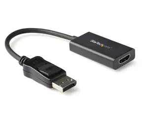 StarTech černá / Adaptér DisplayPort na HDMI / 4K 60Hz / HDR