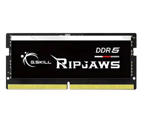 G.Skill Ripjaws DDR5 SO-DIMM černá 32GB (1x32GB) 5600MHz / Operační paměť / DDR5 / PC5-44800 / CL40-40-40-89 / 1.1V