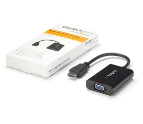 StarTech adaptér HDMI na VGA černá / Redukce / 1920x1080 / 60 Hz