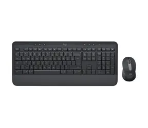 Logitech MK650 grafitová / Sada klávesnice a myš / business
