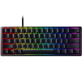 Razer Huntsman Mini černá / Herní klávesnice / Razer Clicky Optical / 60% / USB-C / DE Layout