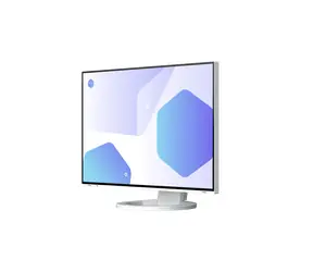 24.1" Eizo EV2485-WT bílá / Monitor / IPS / 1920 x 1200 WUXGA / 16:10 / 1000:1 / 350 cd/m2 / HDMI / DP / USB-C / repro