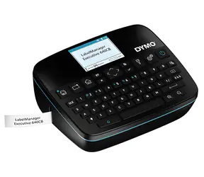 Dymo LabelManager Executive 640 CB / Tiskárna samolepicích štítků / QWERTY / pásky do 24 mm / 180 dpi / USB-C