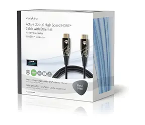Aktivní Optický High Speed HDMI™ Kabel s Ethernetem | Konektor HDMI ™ | Konektor HDMI ™ | 4K@60Hz | 18 Gbps | 30.0 m | K