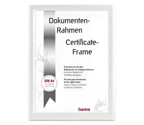 Hama Swing bílá / Rámeček / DIN A4 21x29,7 cm / polystyren
