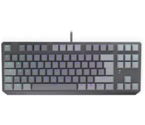 Endorfy Thock V2 TKL šedá / Herní klávesnice / Drátová / Endorfy Red / USB / DE layout / 87 kláves