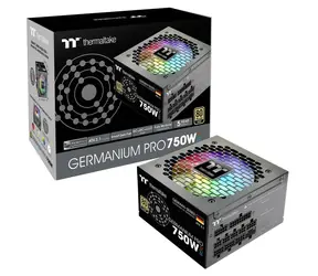 Thermaltake Germanium Pro RGB 750W černá / Napájecí zdroj / ATX 3.1 / PCIe Gen 5 / 80PLUS Gold / RGB
