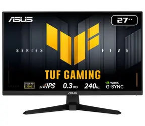 27" ASUS TUF Gaming VG279QM5A černá / Monitor / Fast IPS / FHD / 240Hz / 0,3ms / 2x HDMI+DP / Repro