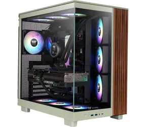 Thermaltake View 380 XL WS ARGB světle zelená / ATX / 2x USB-A 3.2 / 1x USB-C / 4x120mm / bez zdroje / průhledná bočnice