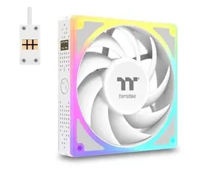Thermaltake TOUGHFAN EX 140 ARGB Sync bílá / Ventilátor / Hydraulic Bearing / 140mm / 30.7dB / 500–2000rpm / 3ks