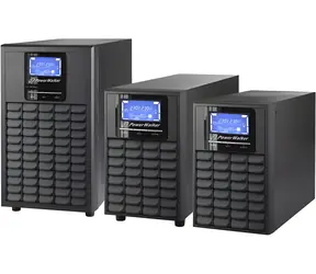 PowerWalker VFI 3000C LCD / záložní zdroj UPS / 3000 VA / 2400 W / 4x IEC C13 / USB