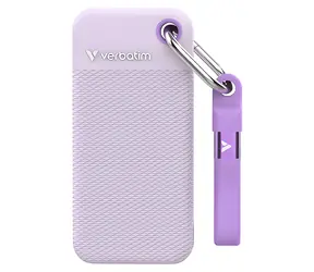 Verbatim Pocket SSD Colour Edition 2TB fialová / Externí SSD / USB-C 3.2 Gen 2 / R: 1000 MB/s / W: 1000 MB/s