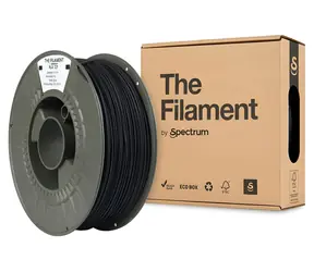 The Filament PLA CF černá / Tisková struna / 1,75 mm / 1 kg