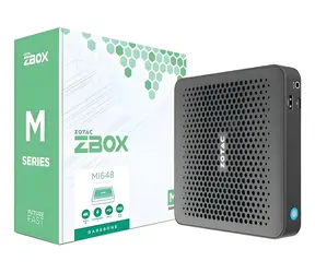 ZOTAC ZBOX edge MI648 černá/bílá / Barebone mini PC / Intel Core i5-1340P / DDR5 / 2x M.2 / Wi-Fi 6 / bez OS