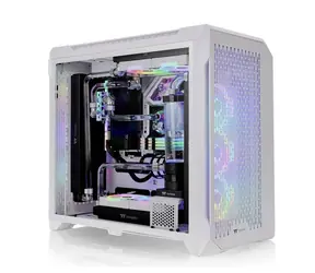 Thermaltake CTE C750 Air Snow bílá / Počítačová skříň / E-ATX / Full Tower / tvrzené sklo / 3x 140 mm