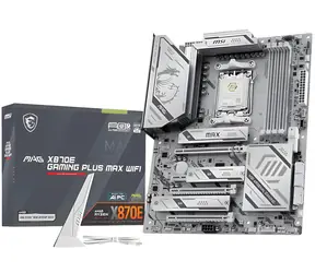 MSI MAG X870E GAMING PLUS MAX WIFI / AMD X870E / DDR5 / SATA III RAID / USB / 5GLAN / M.2 / sc.AM5 / ATX