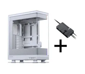 Phanteks Evolv X2 Matrix bílá / Skříň / E-ATX / Midi-Tower / Tempered Glass / Nxlinq V2 HUB
