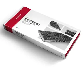 Axagon HMC-KB / USB hub s klávesnicí / USB-C 5Gbps / HDMI 4K/60Hz / 3x USB-A / SD/mSD / Audio / PD 100W / US layout