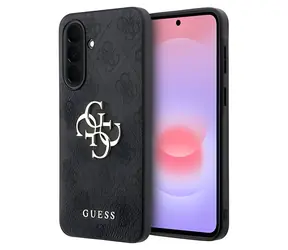 Guess PU 4G Metal Logo šedá / Zadní kryt / pro Samsung Galaxy A37