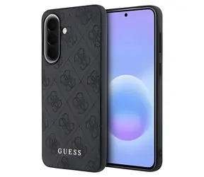 Guess PU 4G Metal Logo pro Samsung Galaxy A57 šedá / Zadní kryt / PU koženka / 4G monogram / kovové logo
