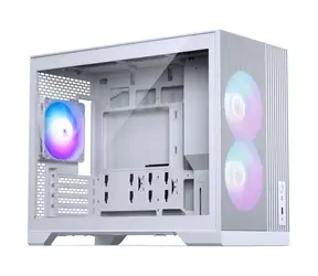 Phanteks XT M3 bílá / Micro-ATX / RGB / 3x 120mm / bez zdroje / průhledná bočnice