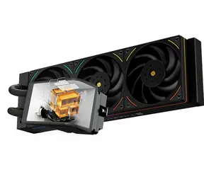 Thermalright Wonder Vision 360 UB černá / AIO vodní chladič CPU / 360mm / ARGB / 6,67" OLED displej