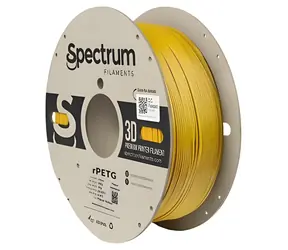 Spectrum rPETG signální žlutá / Filament / recyklovaný PETG / 1,75 mm / 1 kg