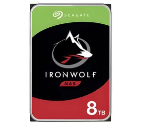 Seagate IronWolf NAS 8TB / HDD / 3.5" / SATA III / 5 400 rpm / 256 MB cache / 3y