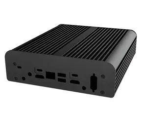 Akasa Newton TN UCFF černá / Mini ITX / hliník / OEM / bez ventilátoru