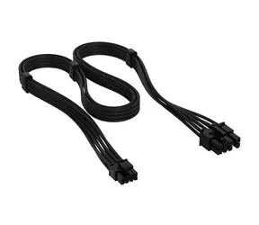 Corsair Premium Sleeved PCIe Single kabel (Typ 5) černá / 1xPCIe 6+2pin