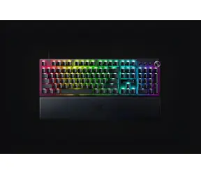 Razer Huntsman V3 Pro černá / Herní klávesnice / opticko-analogová / RGB / USB / DE Layout