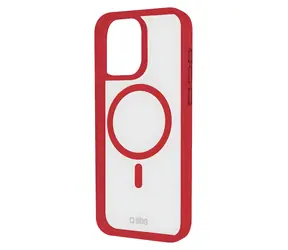 SBS Mag Frame červená / Kryt / MagSafe / iPhone 16 Pro Max