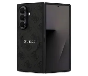 Guess PU Leather 4G Colored Ring Magnetic černá / Zadní kryt / Samsung Galaxy Z Fold 7