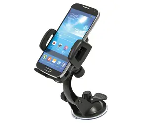 Omega Car Holder / Držák do auta pro smartphone / Univerzální / Přísavka a pogumované čelisti